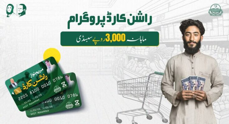 The Rashan Card Program 2025: A Landmark Welfare Initiative by Maryam Nawaz