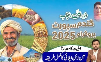 Wheat Subsidy Program 2025 Latest Update—Online Apply Now