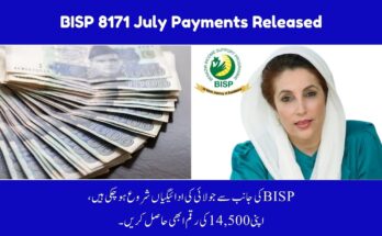 BISP 8171 New Payment 2025 Released—Latest Update for Eligible Families